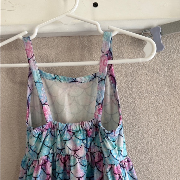 Colorful Mermaid Scale Jumpsuit - Picture 5 of 6